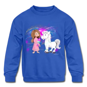 Shae & Little No Horn Kids' Crewneck Sweatshirt