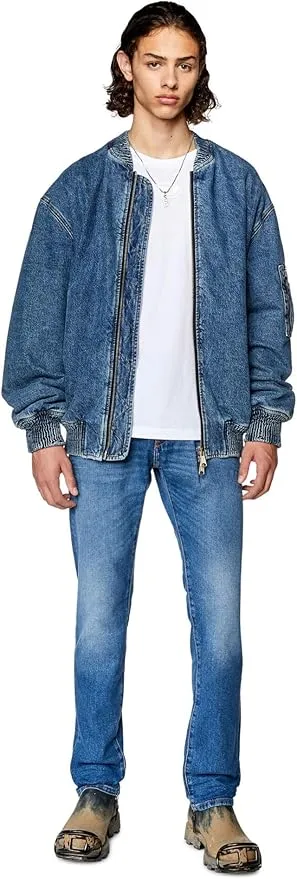 Slim Fit Stretch Denim Jeans – Light Blue Wash – Ethan