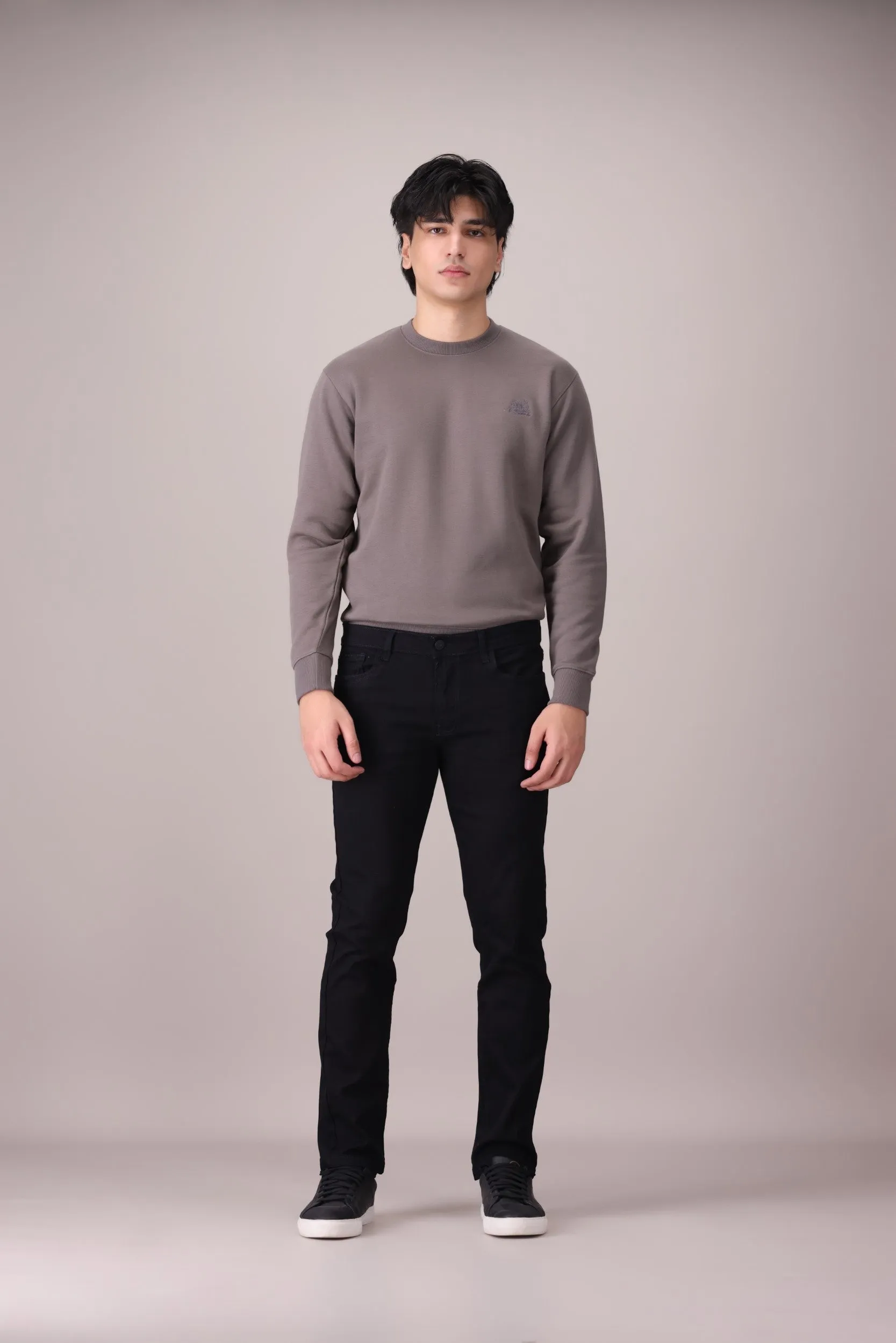 SLIM-STRAIGHT STRETCH JEANS
