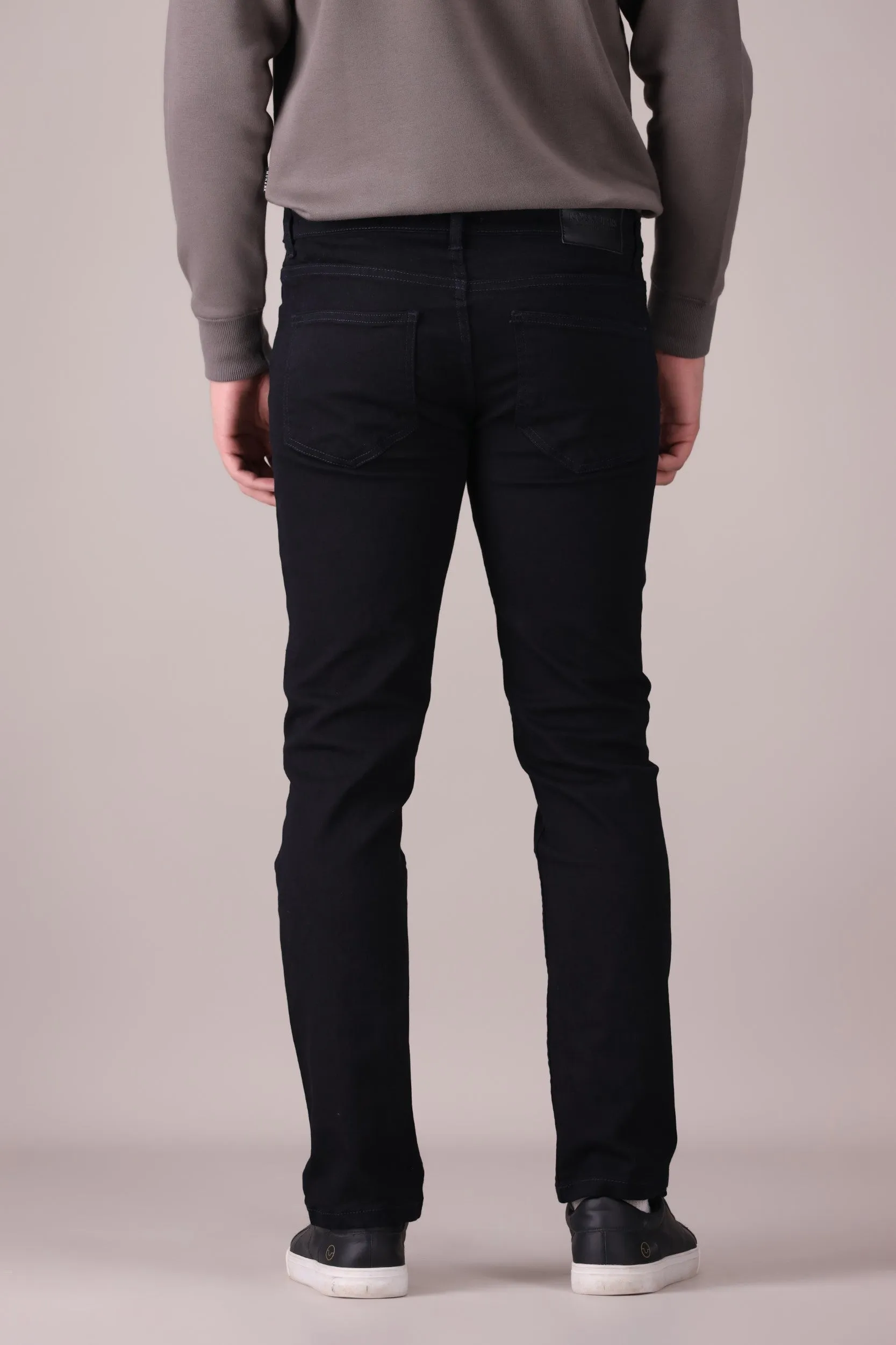 SLIM-STRAIGHT STRETCH JEANS