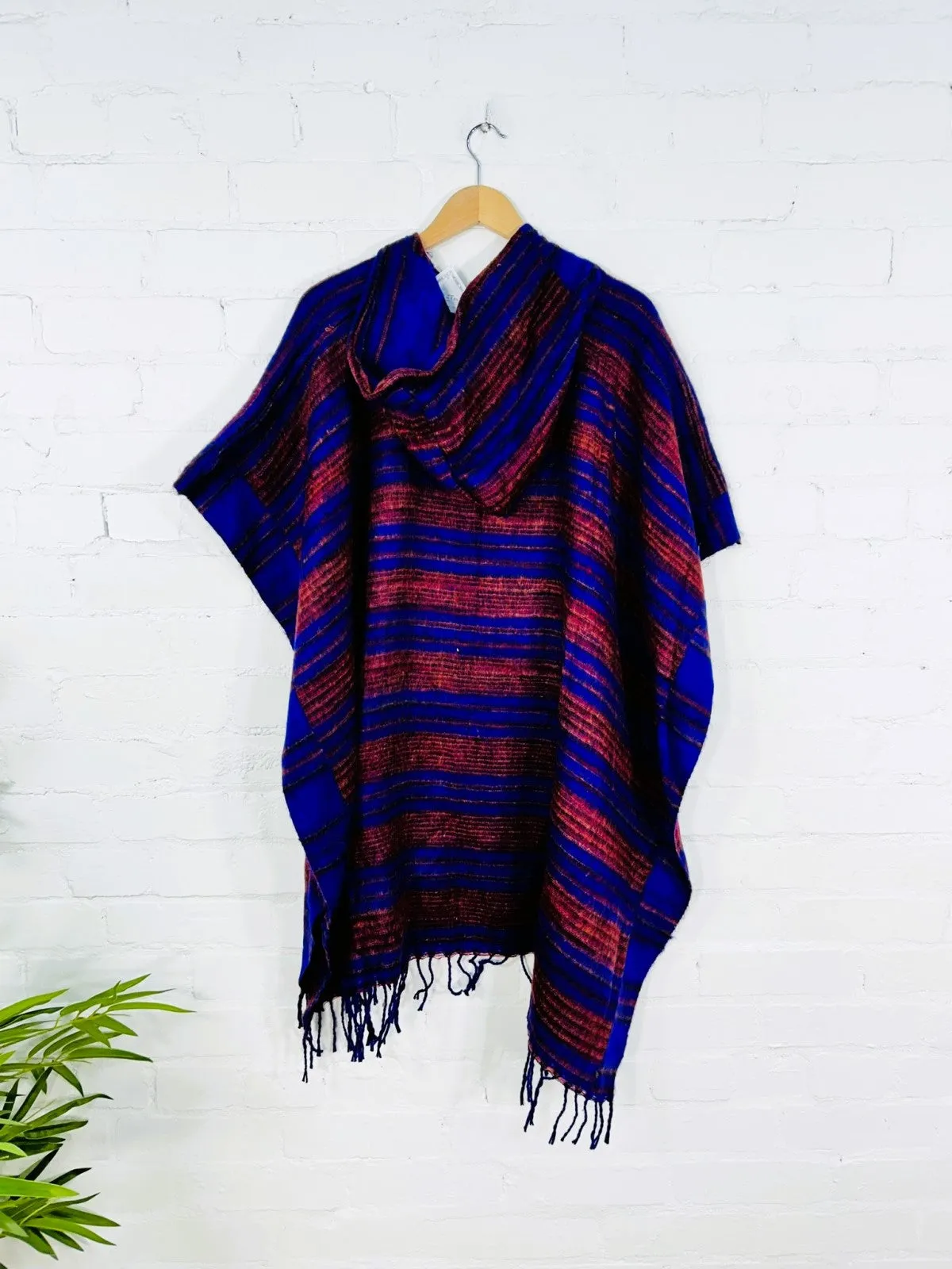 Soft Blanket Hooded Poncho