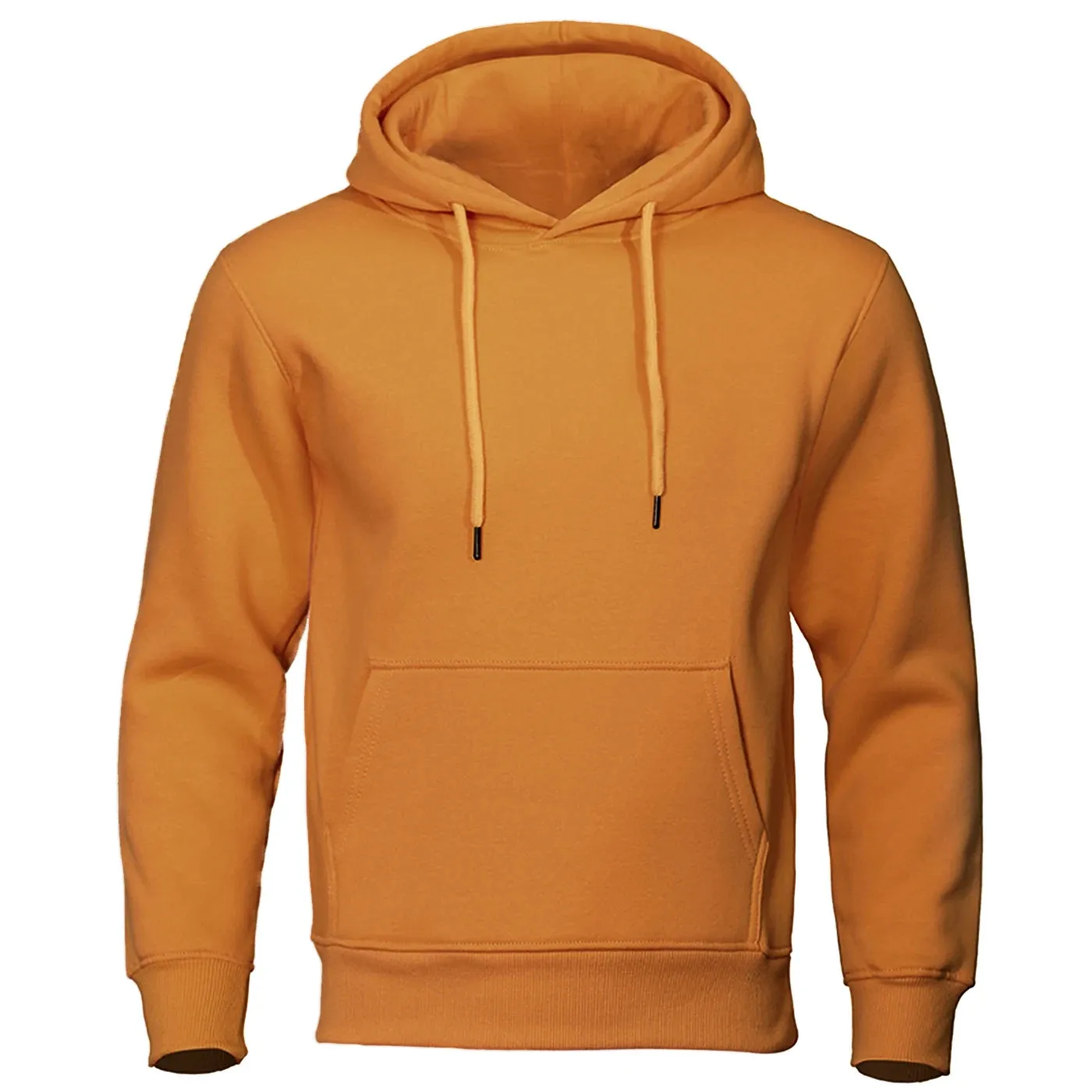 Solid Color Men's Hoodies - Fleece Warm Sweatshirt, Fashion Streetwear Casual Loose Pullovers, Brand Hoody