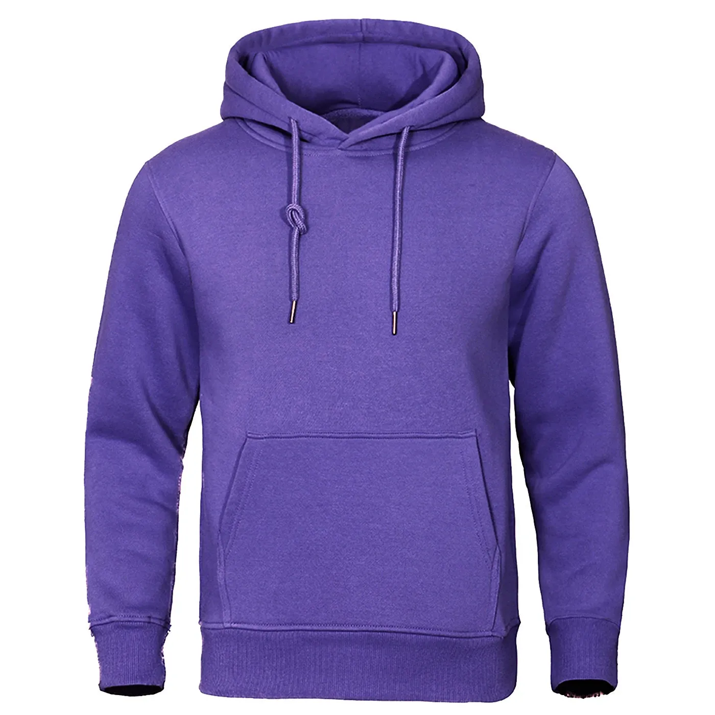 Solid Color Men's Hoodies - Fleece Warm Sweatshirt, Fashion Streetwear Casual Loose Pullovers, Brand Hoody