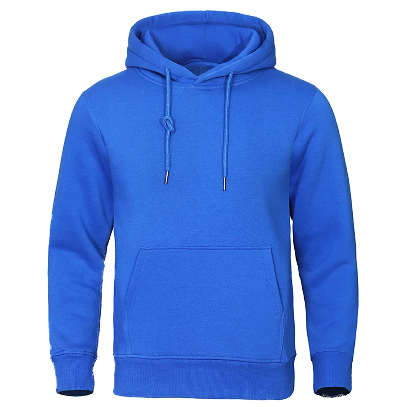 Solid Color Men's Hoodies - Fleece Warm Sweatshirt, Fashion Streetwear Casual Loose Pullovers, Brand Hoody