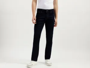 Solid Pattern Slim Fit Jeans