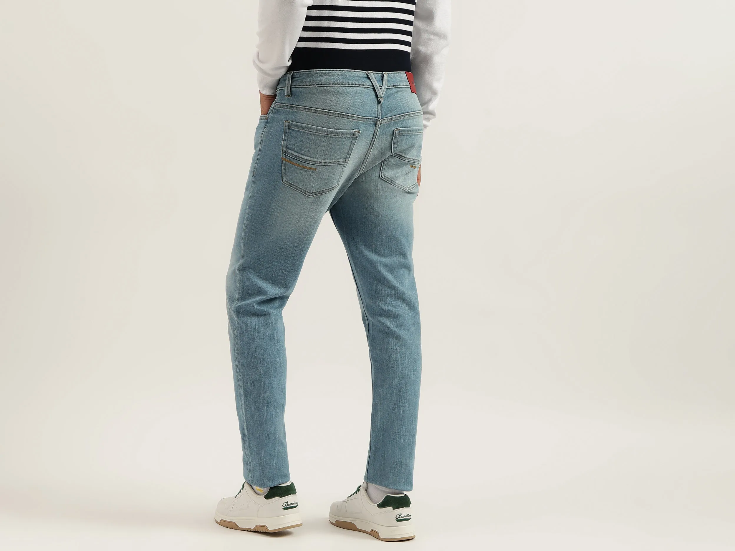 Solid Skinny Fit Jeans