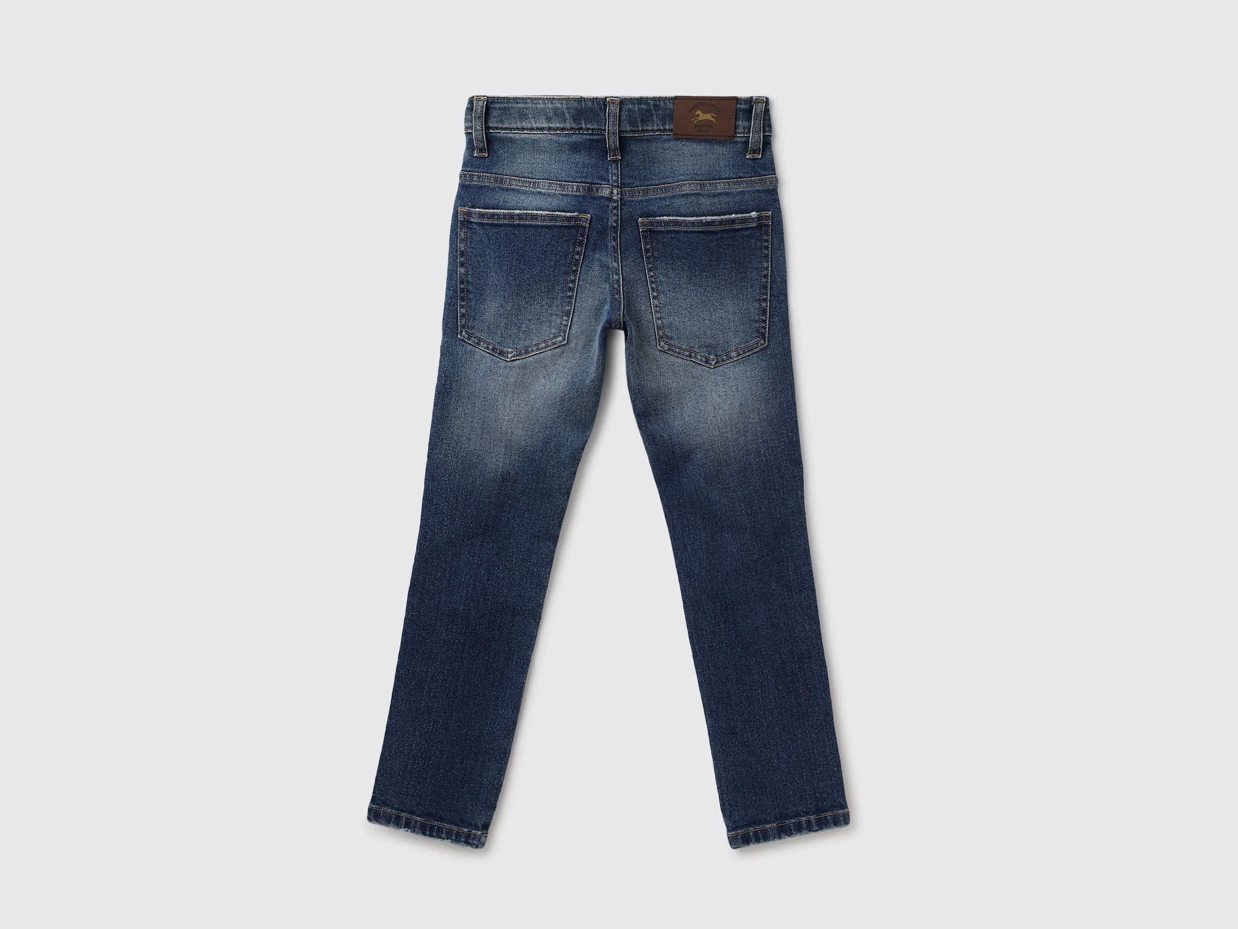 Solid Slim Fit Mid Rise Jeans