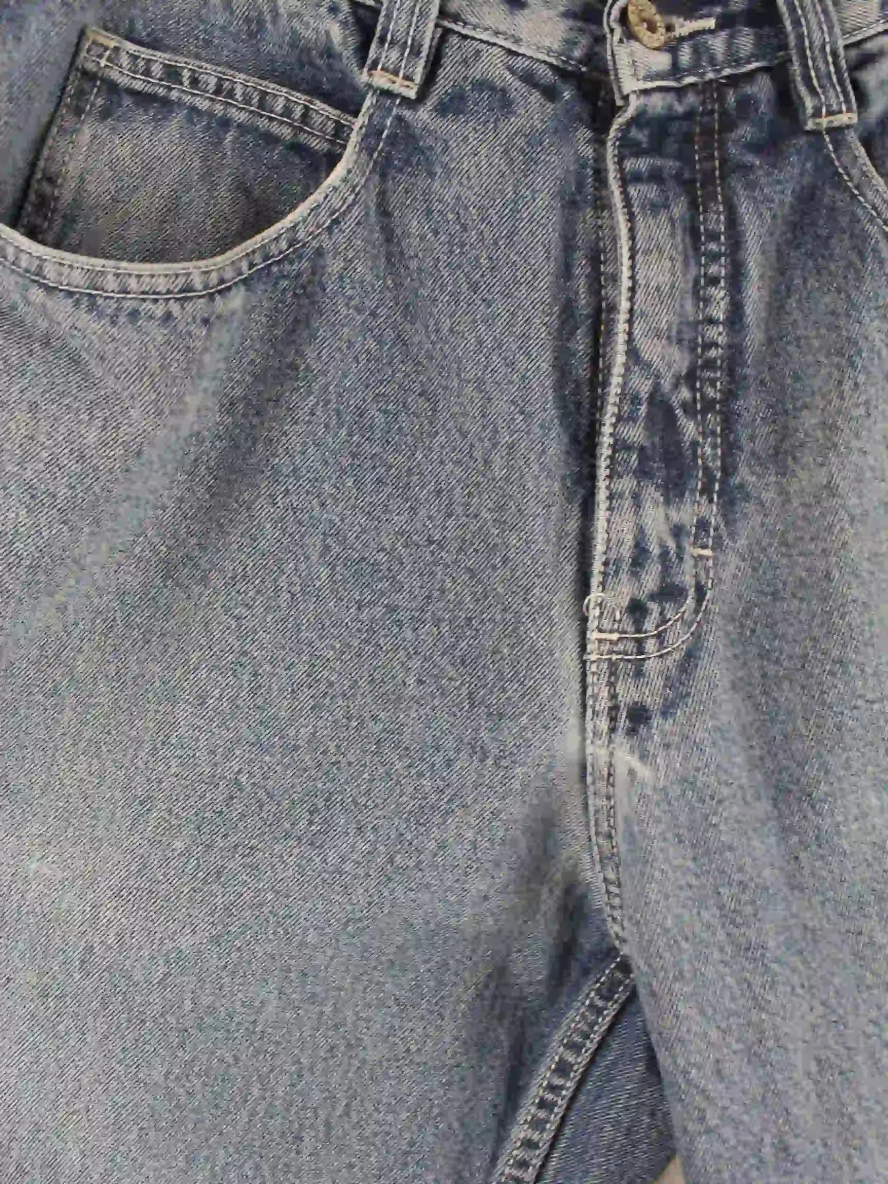 Southpole y2k Baggy Jeans Blau W32