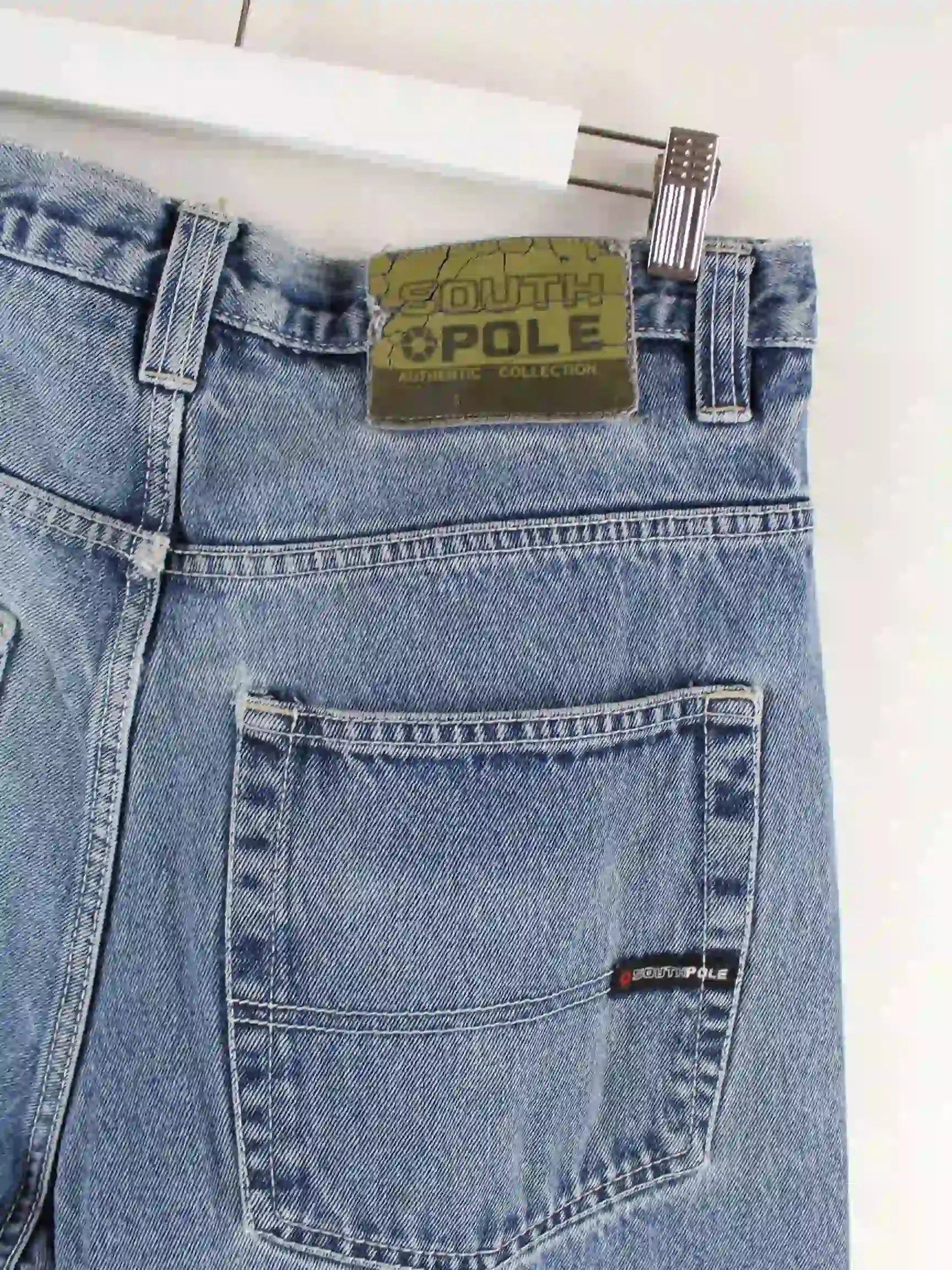 Southpole y2k Baggy Jeans Blau W32