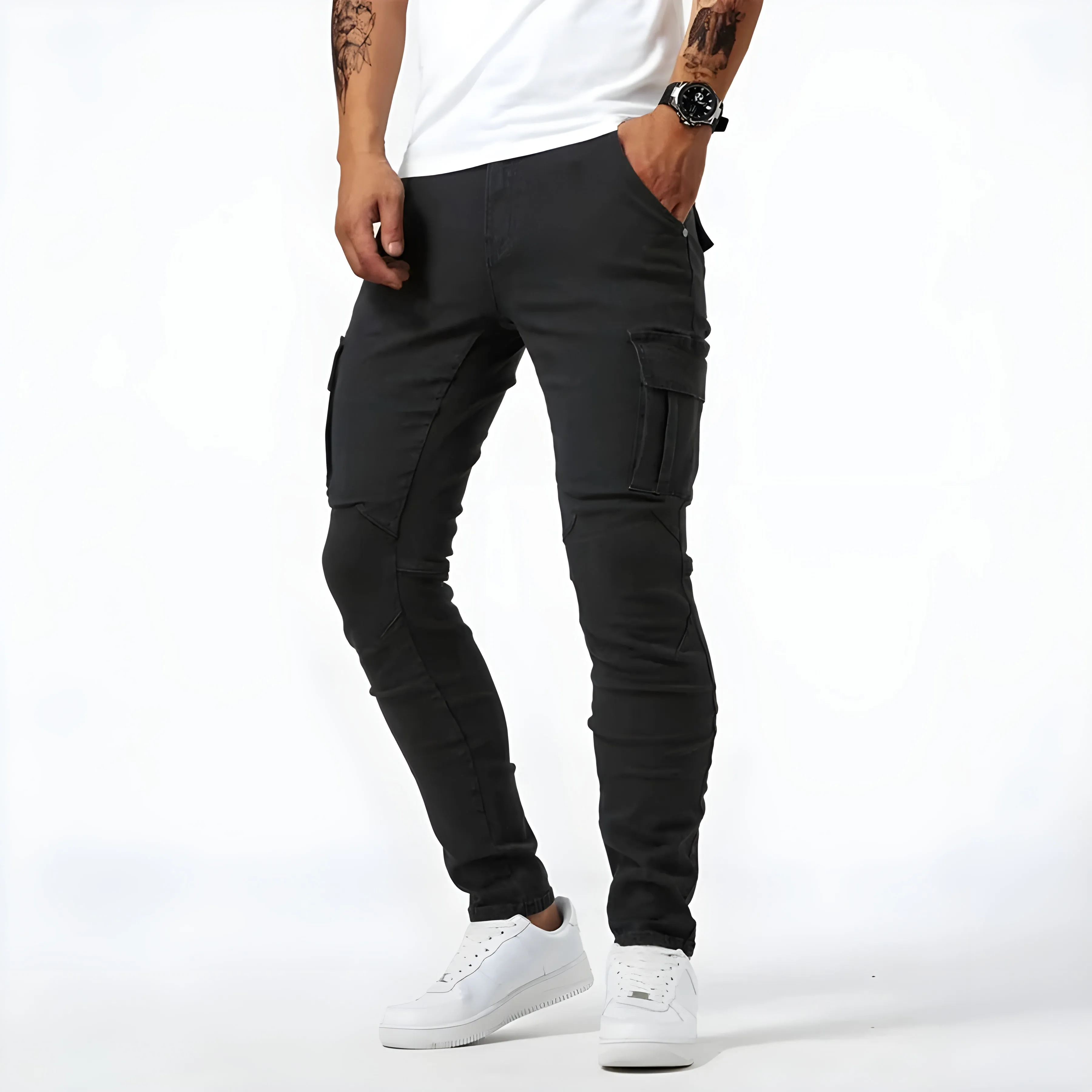 Stephen - Stretch Cargo Jeans