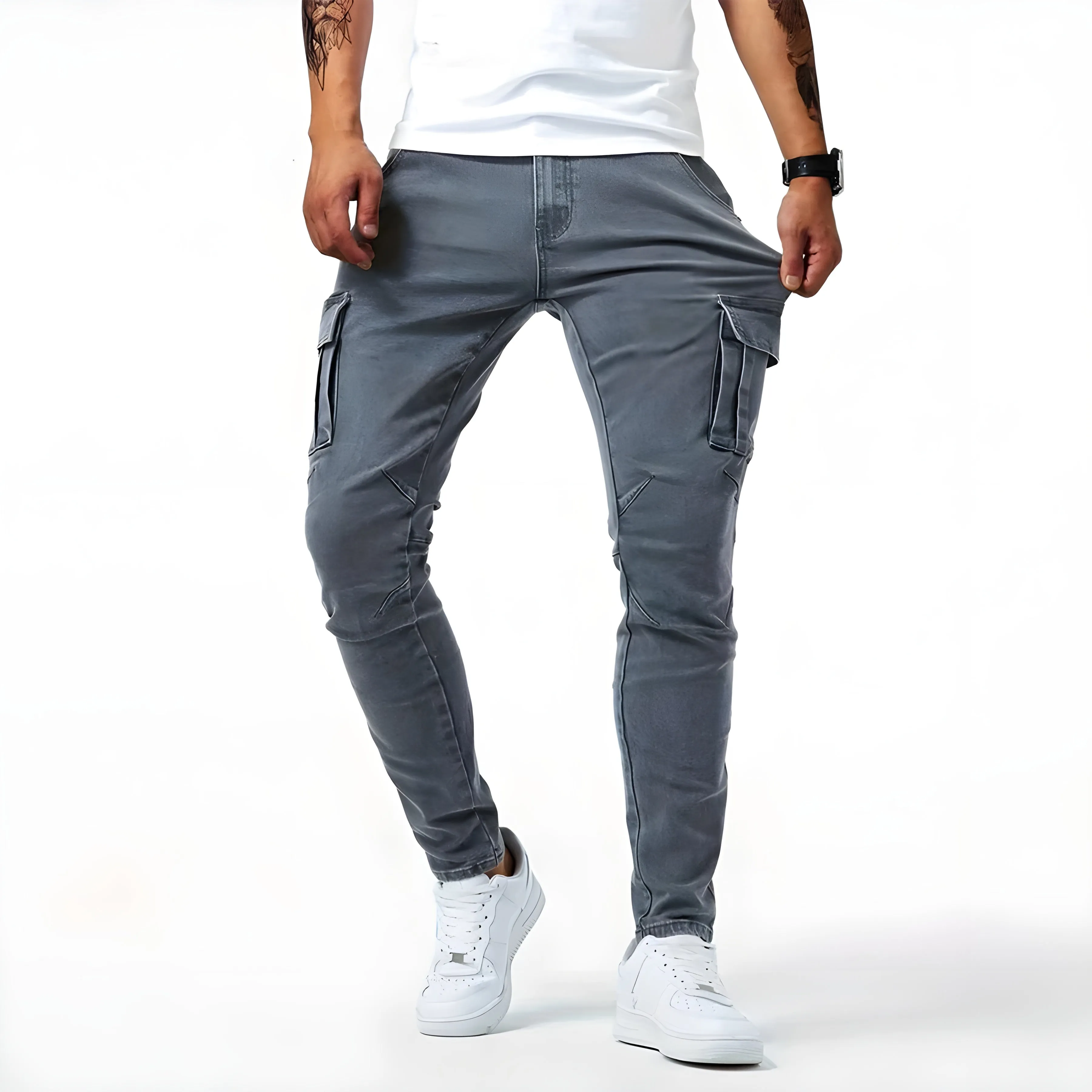 Stephen - Stretch Cargo Jeans