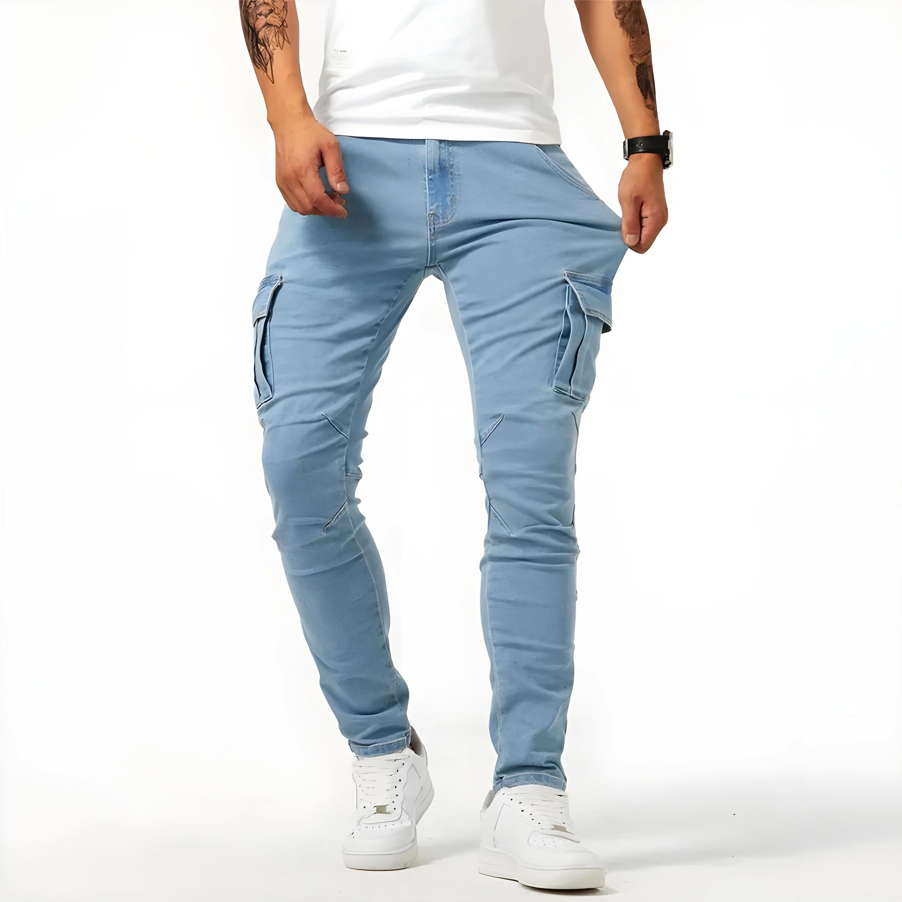Stephen - Stretch Cargo Jeans