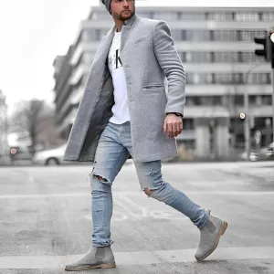 Stilvoll durch den Tag: Fabrizio's Wetterfester Herrenmantel