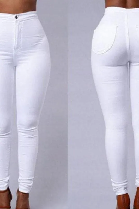 stretch jeans in 6 colors