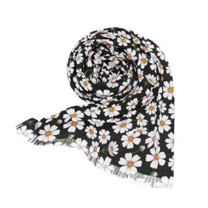 Stylish Floral Pattern Scarf for a Trendy Look