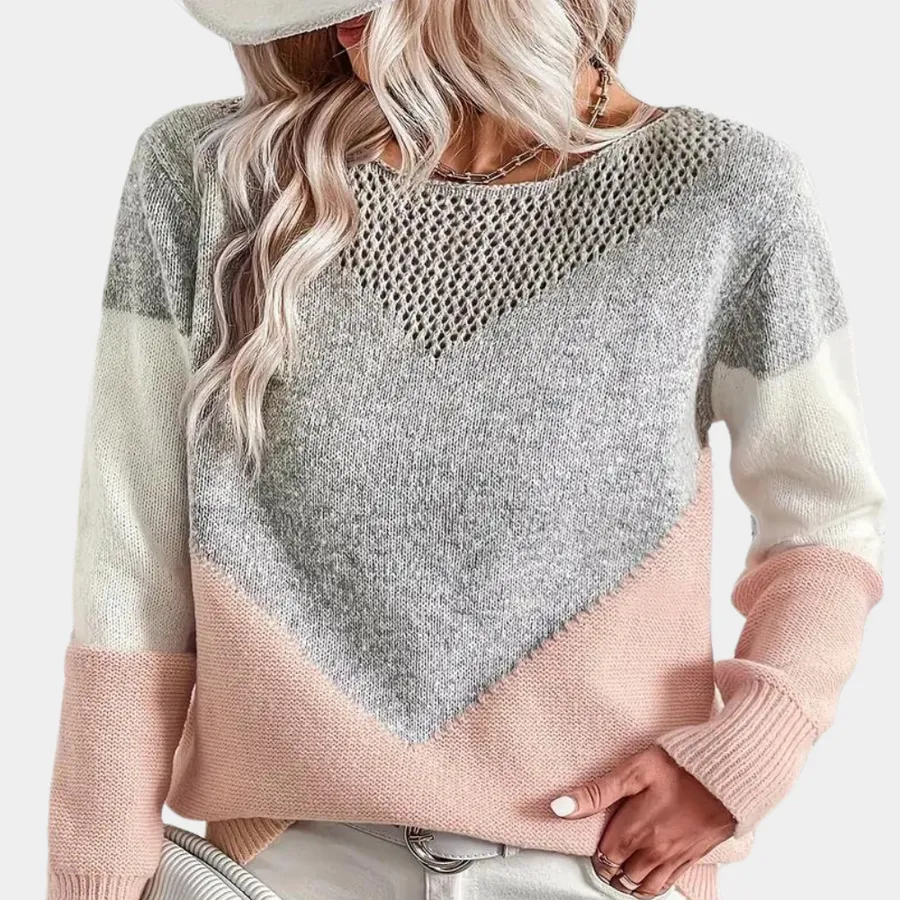 Stylish knitted jumper for women