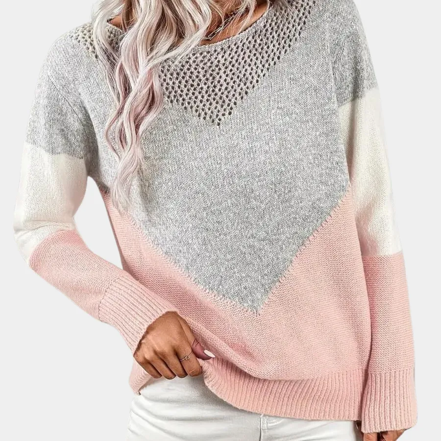 Stylish knitted jumper for women