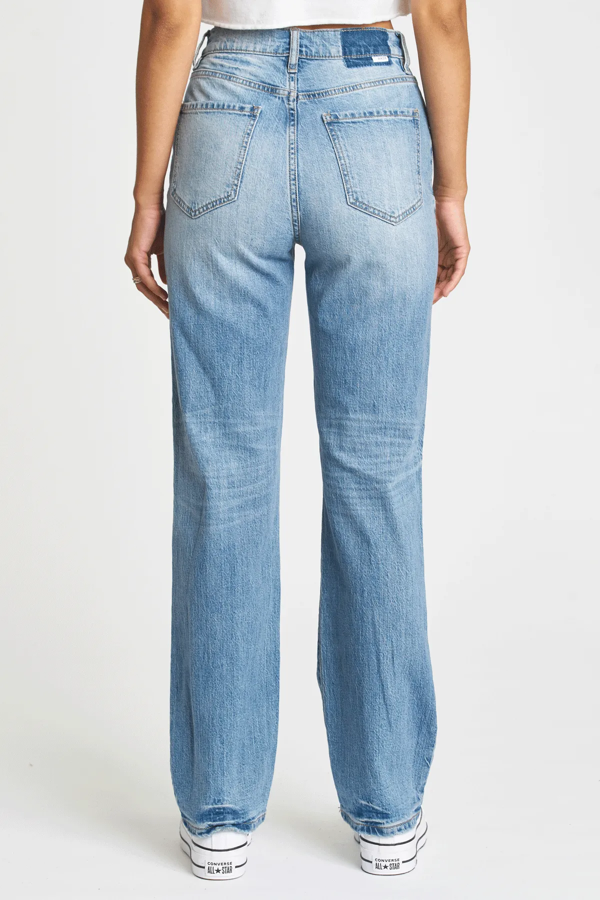 SUNDAZE HIGH RISE VINTAGE STRAIGHT - FOOLS GOLD