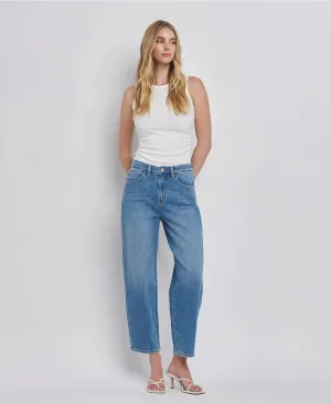 Super High Rise Barrel Leg Jeans