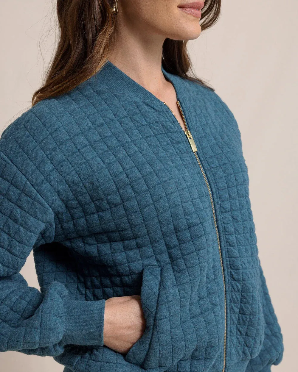 Sutton Quilted Heather Jacket