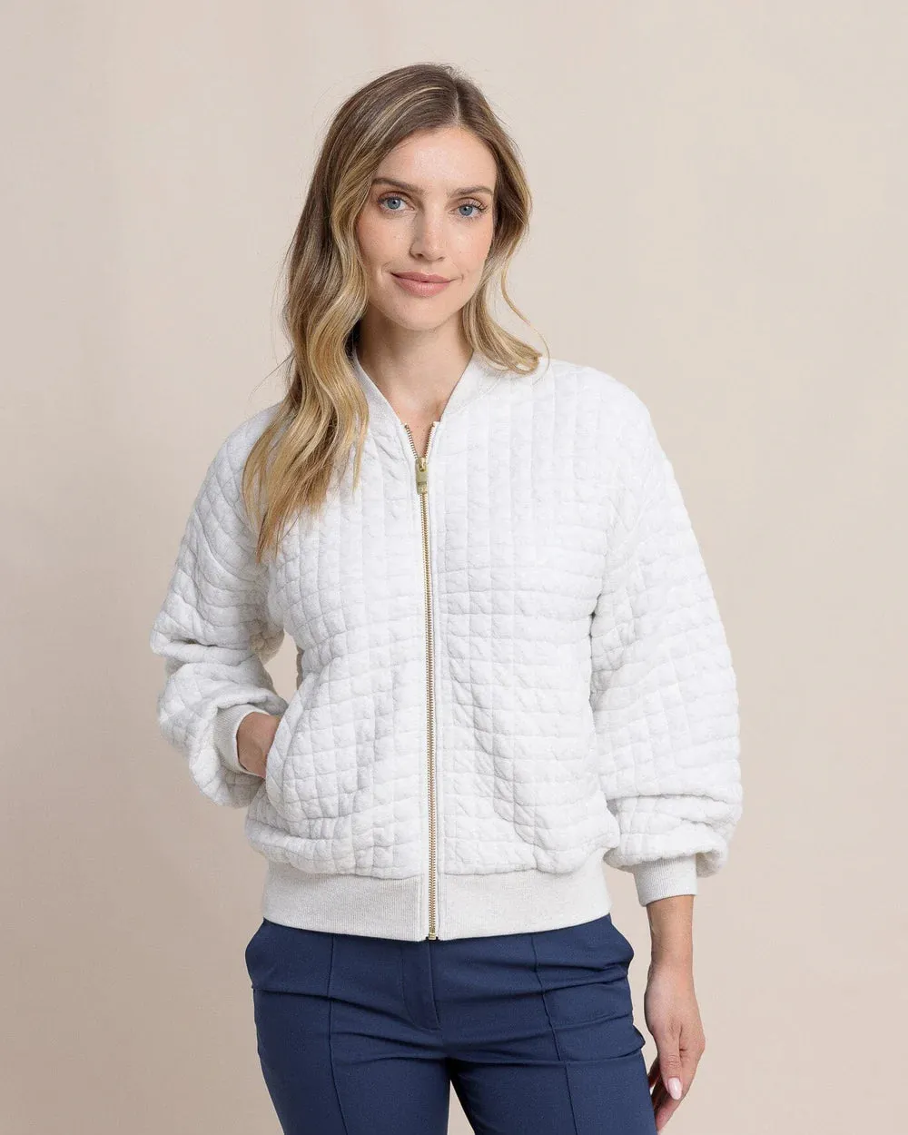 Sutton Quilted Heather Jacket