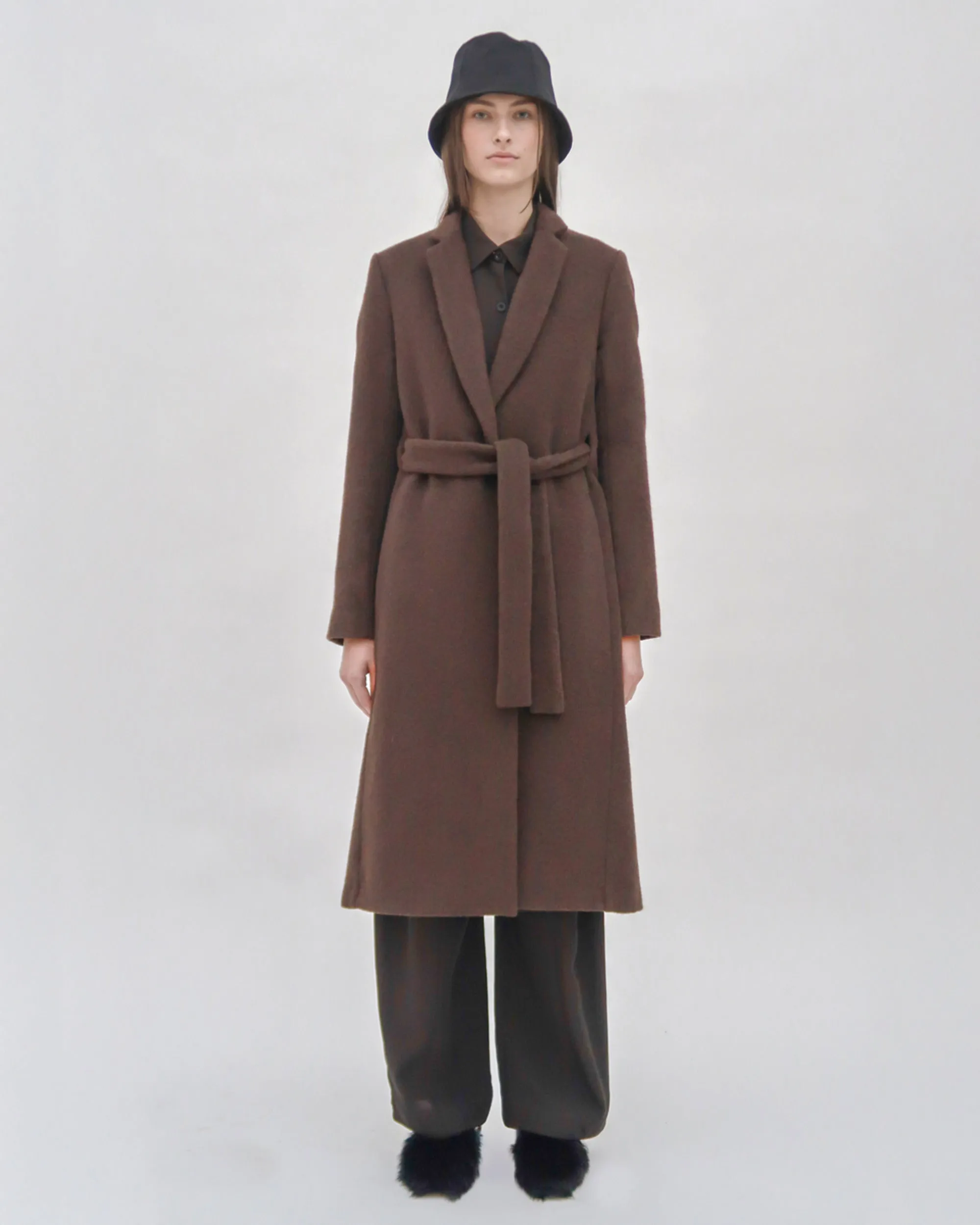 TAILORED ROBE COAT