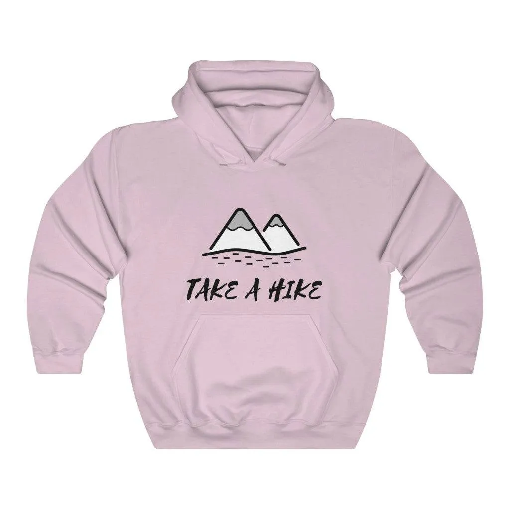 TAKE A HIKE SOFT STYLE HOODIE