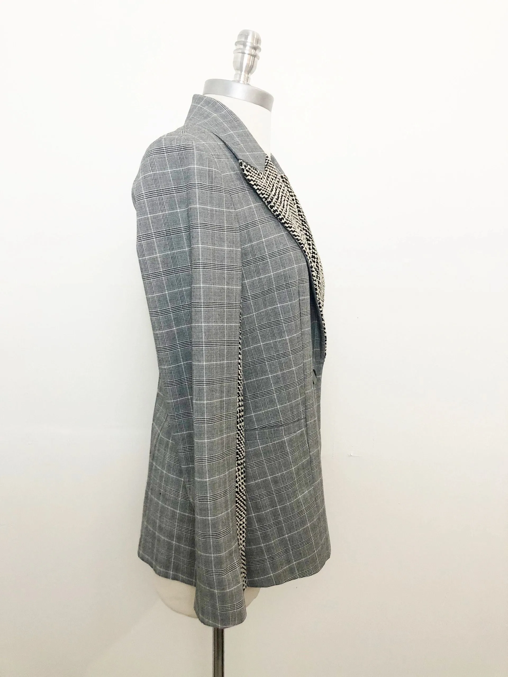Tanya Taylor Check Blazer Size 2