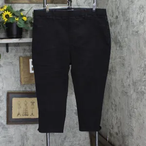 Terra & Sky Womens Stretch Pull On Denim Jeans 166fbd30cc4b7c Black 2X