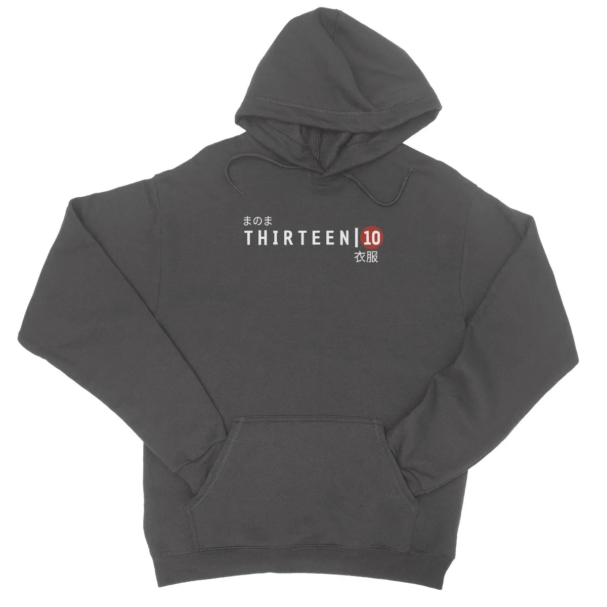 Thirteen | 10  Japan Chest Logo College Hoodie