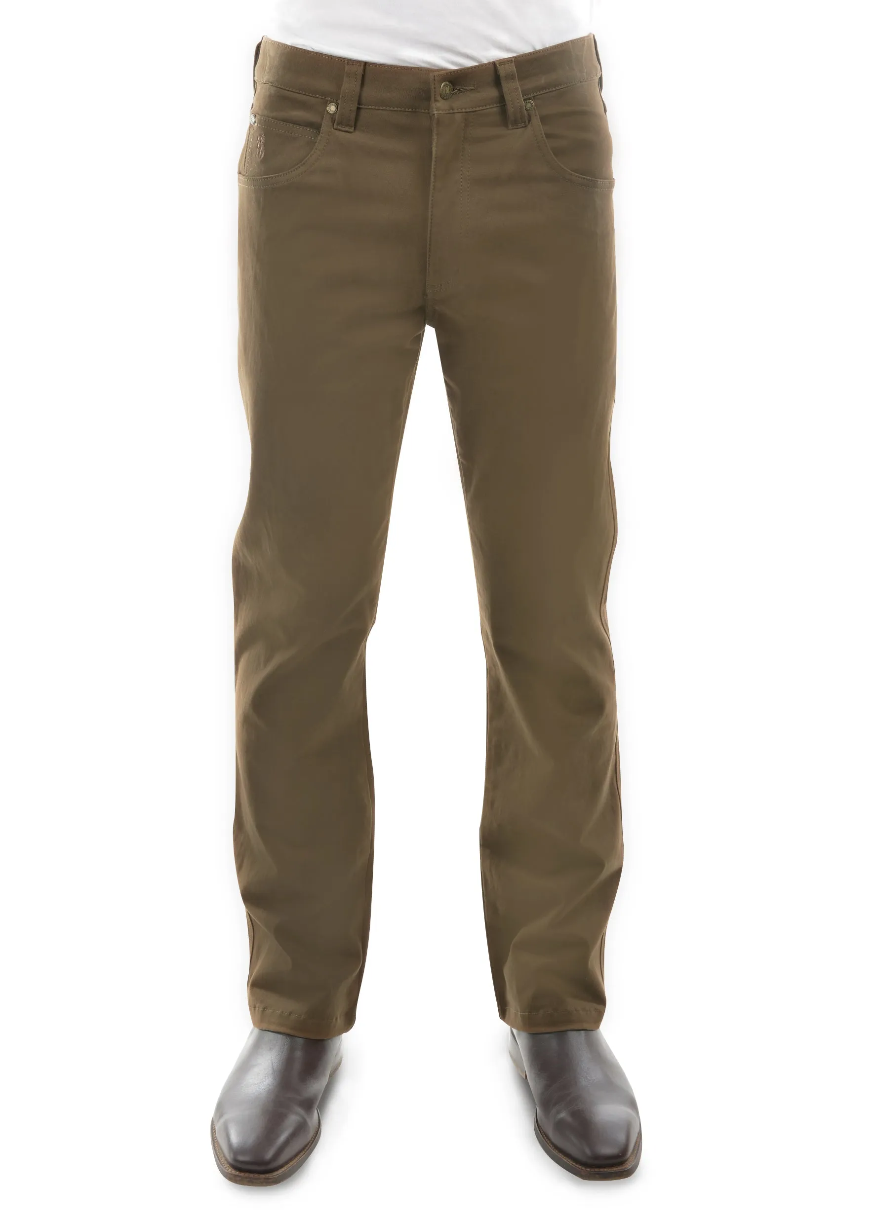 Thomas Cook Mens Moleskin Jean Mid Reg Straight