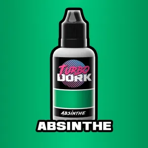 Turbo Dork: Absinthe Metallic Acrylic Paint - 20ml Bottle