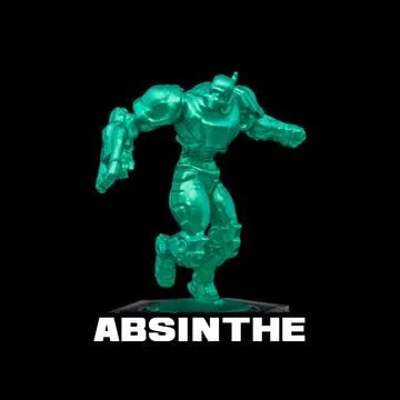 Turbo Dork: Absinthe Metallic Acrylic Paint - 20ml Bottle