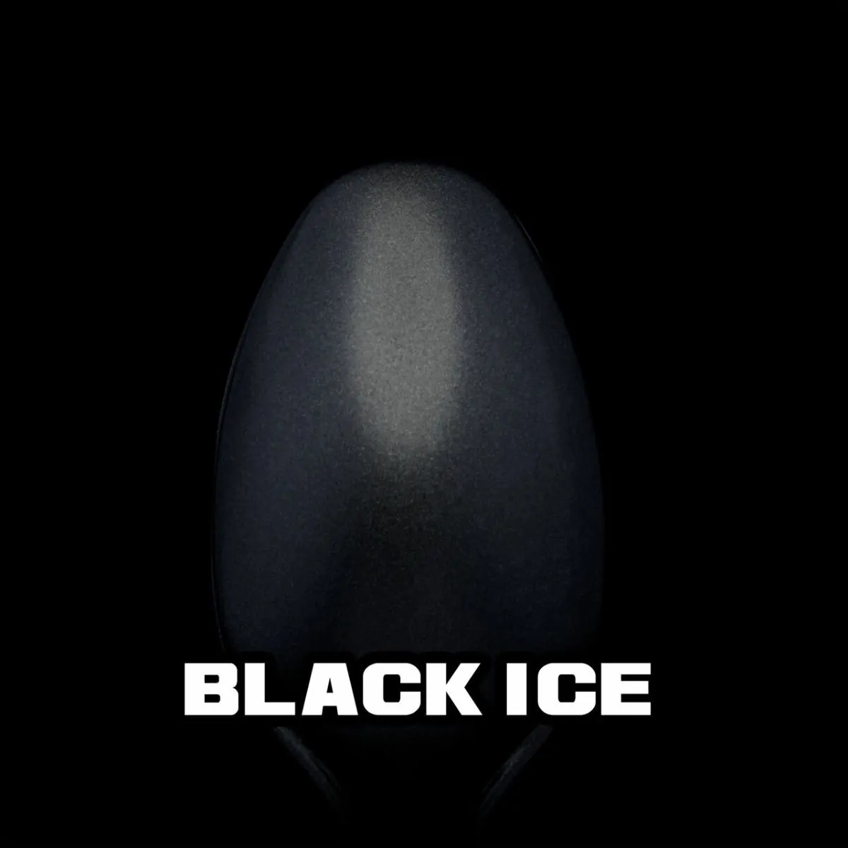 Turbo Dork: Black Ice Metallic Acrylic Paint - 20ml Bottle