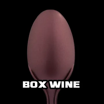 Turbo Dork: Box Wine Metallic Acrylic Paint - 20ml Bottle