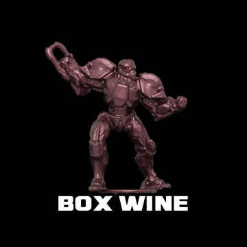 Turbo Dork: Box Wine Metallic Acrylic Paint - 20ml Bottle