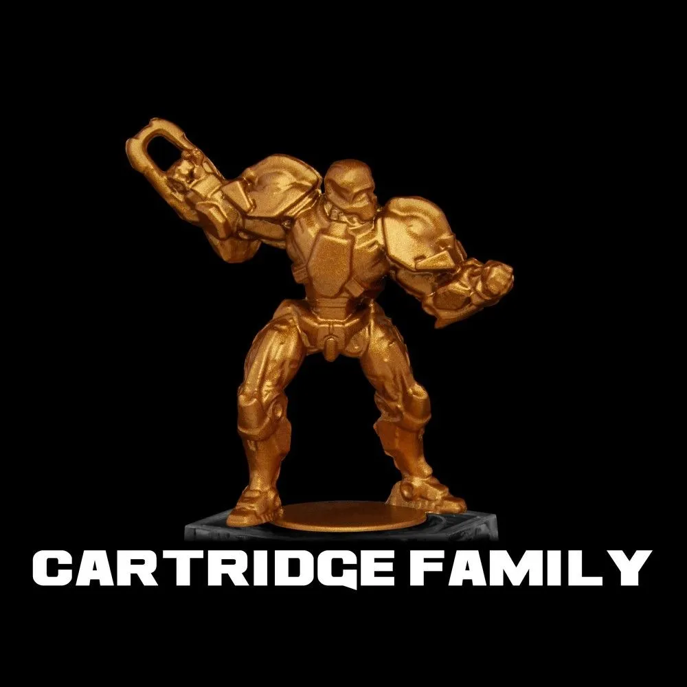 Turbo Dork: Cartridge Family Metallic Acrylic Paint - 20ml Bottle