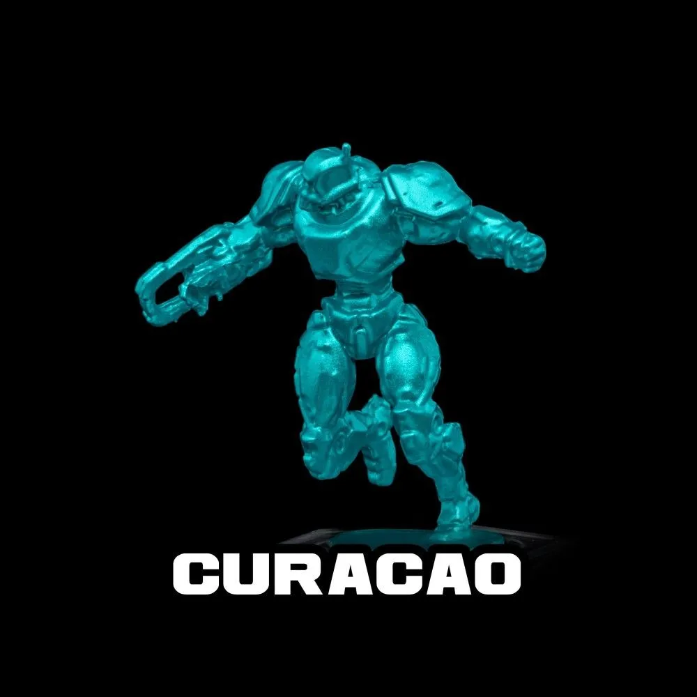 Turbo Dork: Curacao Metallic Acrylic Paint - 20ml Bottle