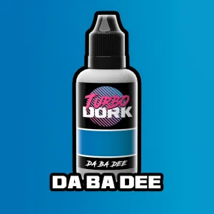 Turbo Dork: Da Ba Dee Metallic Acrylic Paint - 20ml Bottle