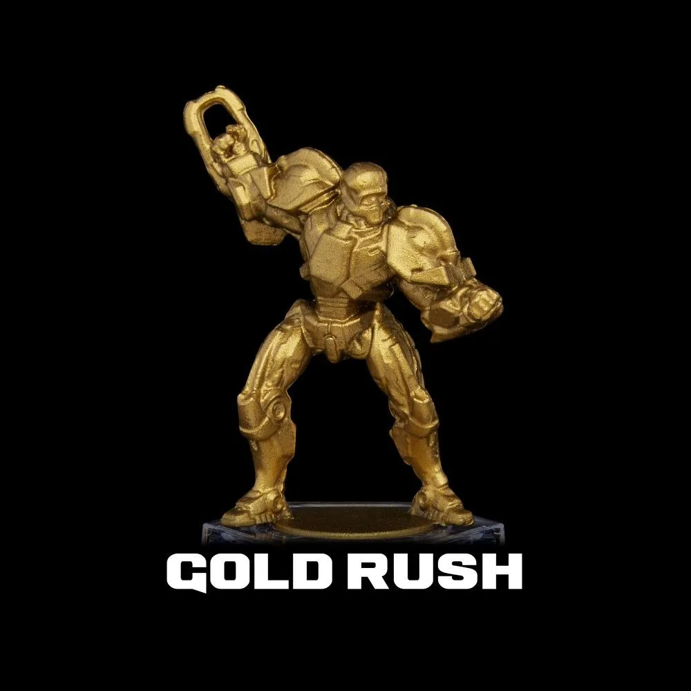 Turbo Dork: Gold Rush Metallic Acrylic Paint - 20ml Bottle