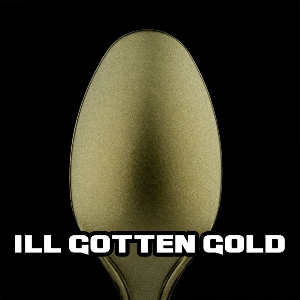 Turbo Dork: Ill Gotten Gold Metallic Acrylic Paint - 20ml Bottle