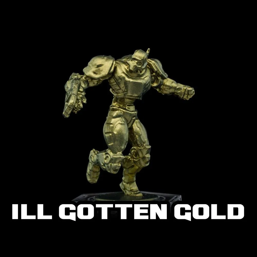 Turbo Dork: Ill Gotten Gold Metallic Acrylic Paint - 20ml Bottle