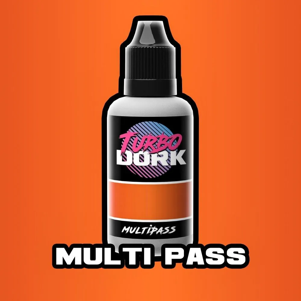 Turbo Dork: Multi Pass Metallic Acrylic Paint - 20ml Bottle