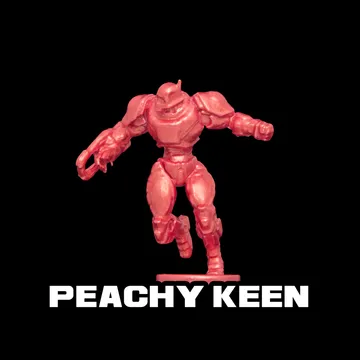 Turbo Dork: Peachy Keen Metallic Acrylic Paint - 20ml Bottle