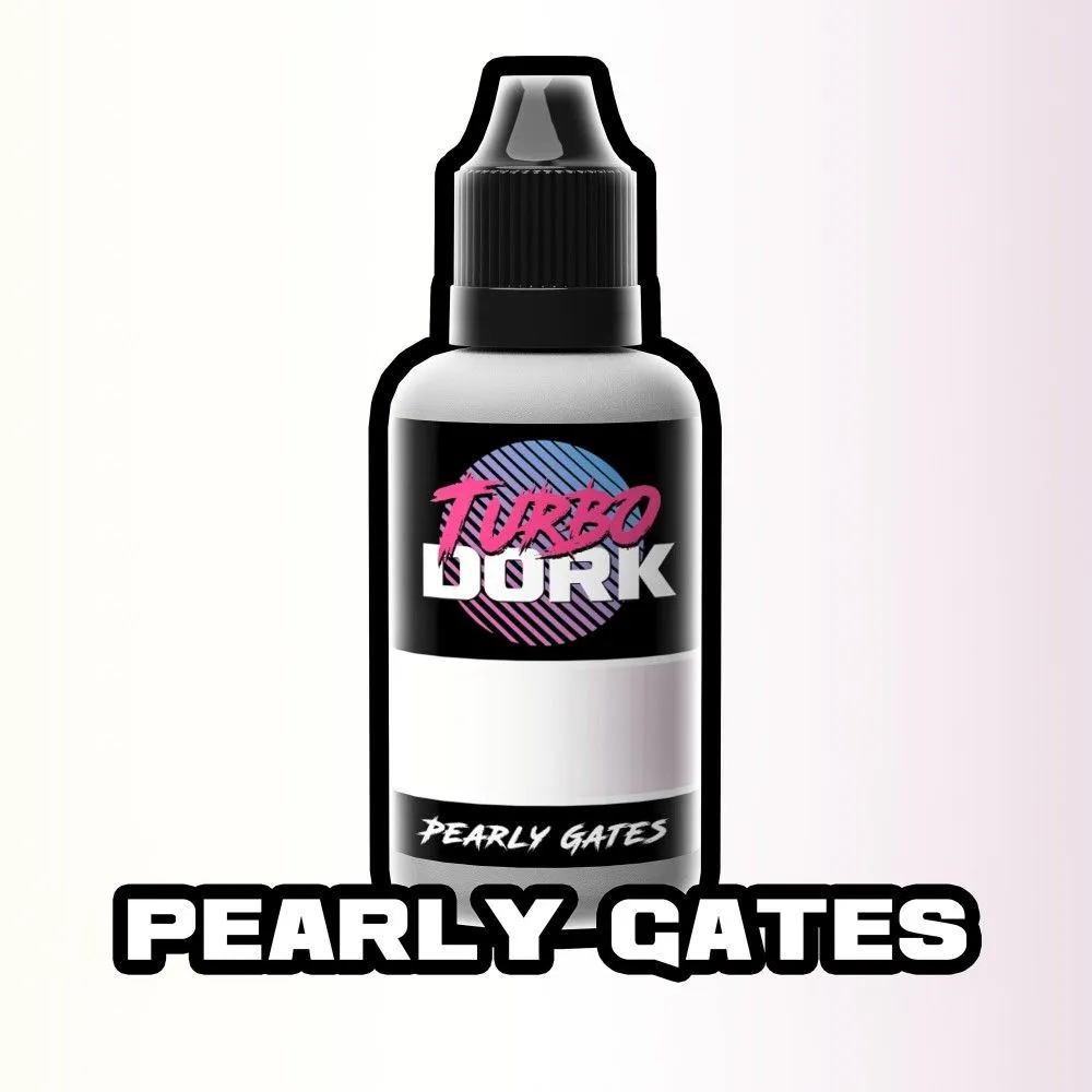 Turbo Dork: Pearly Gates Metallic Acrylic Paint - 20ml Bottle