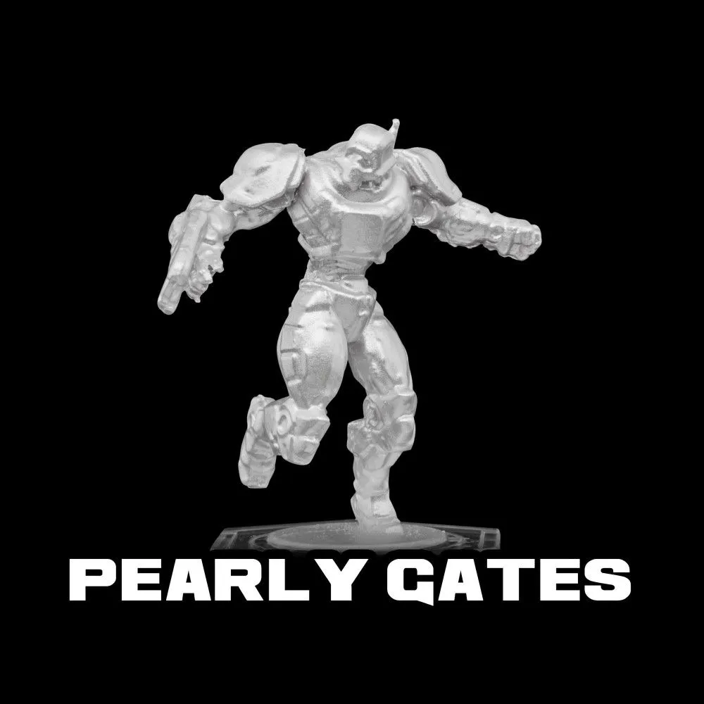 Turbo Dork: Pearly Gates Metallic Acrylic Paint - 20ml Bottle