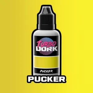 Turbo Dork: Pucker Metallic Acrylic Paint - 20ml Bottle
