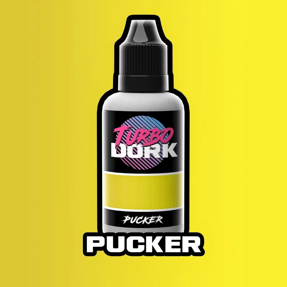 Turbo Dork: Pucker Metallic Acrylic Paint - 20ml Bottle