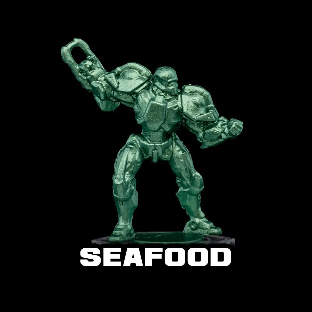 Turbo Dork: Sea Food Metallic Acrylic Paint - 20ml Bottle