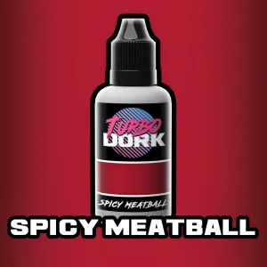 Turbo Dork: Spicy Meatball Metallic Acrylic Paint - 20ml Bottle